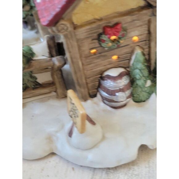 Holiday Gatherings Christmas Trees Wreaths House Village accessory - Picture 6 of 11